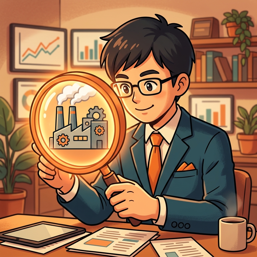 魔法の盾を持ち、インフレの波を跳ね返す企業のビルのイラスト