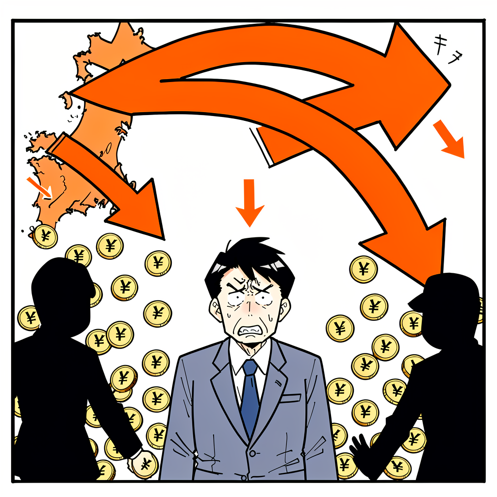 外国人投資家と日本株の関係のイメージ